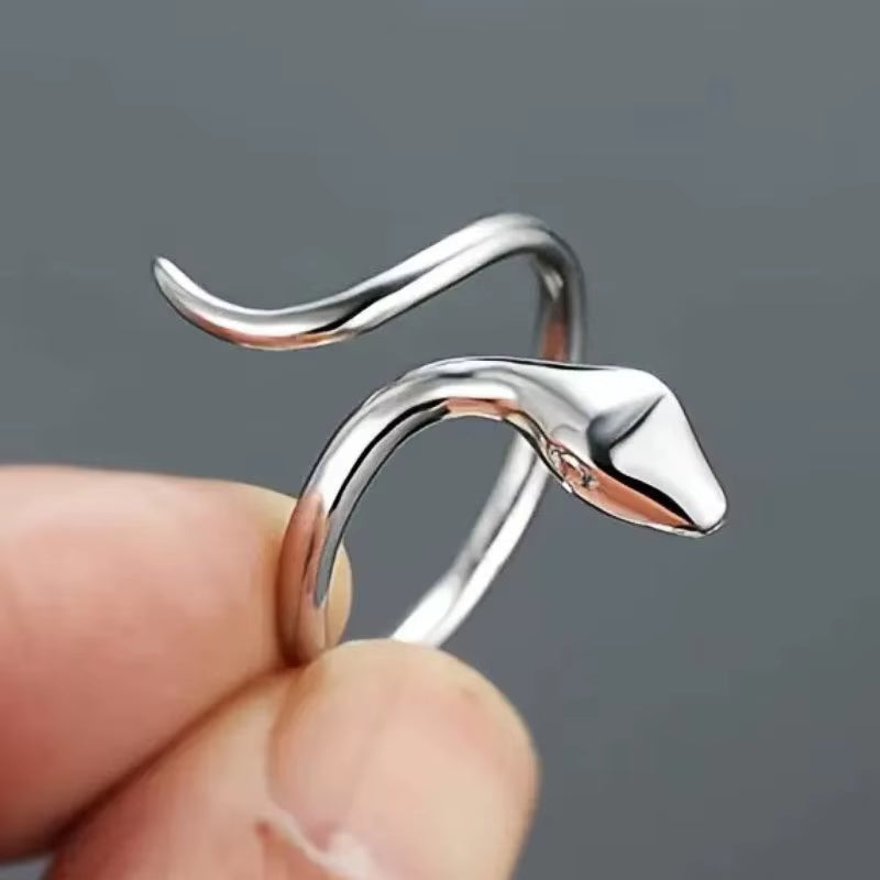Cute Mouse Shape Open Ring for Women Antique Silver Color Modern Fashion Girls Finger Accessories Hip Hop Party Jewelry