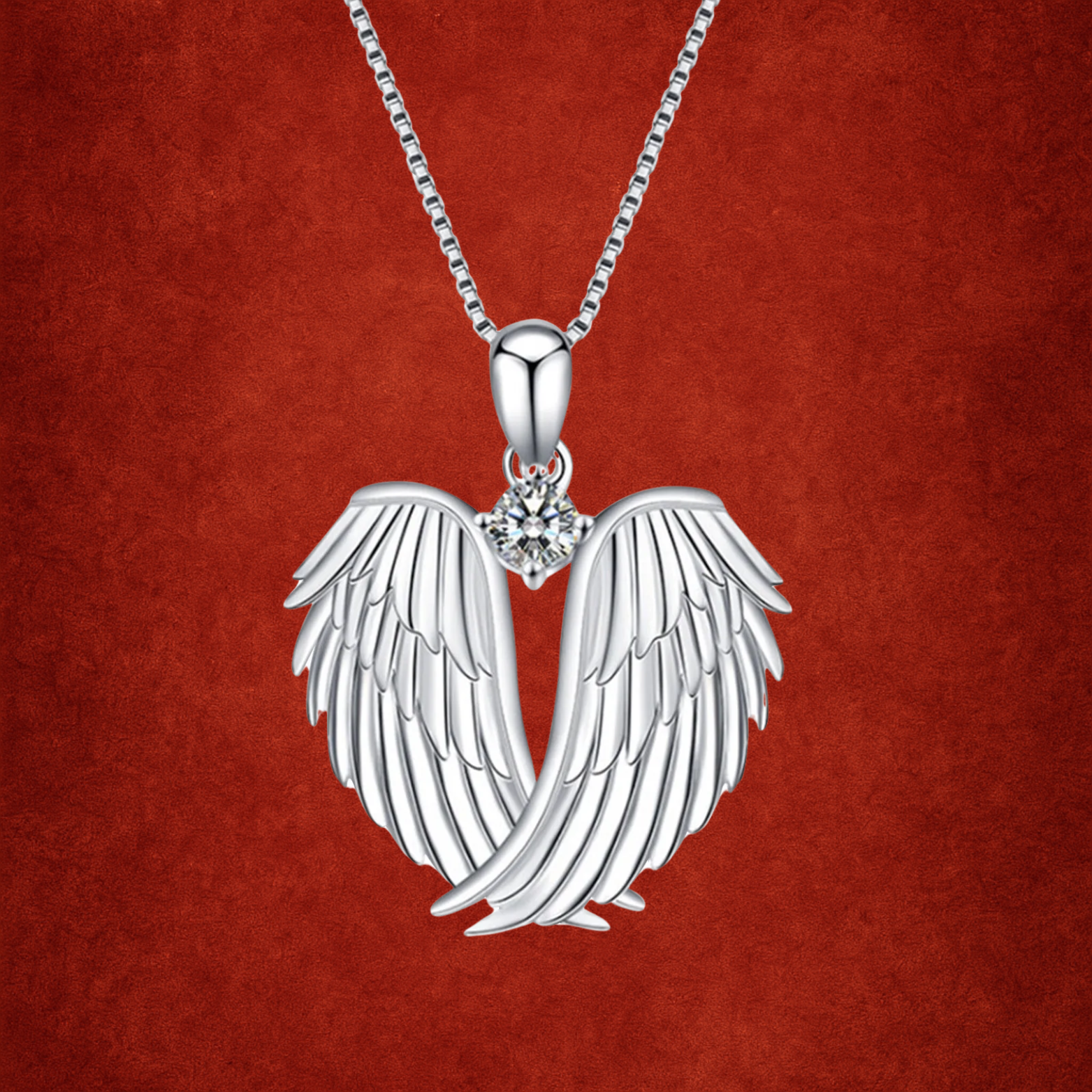 Angel Wings Pendant Necklace