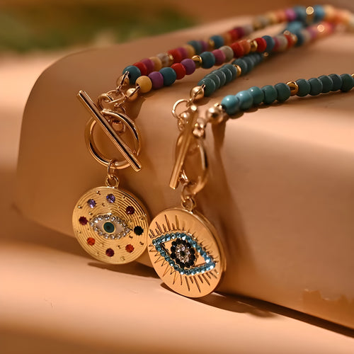 Evil Eye Choker Necklace